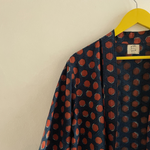 Akira Kimono Jacket in Jaipur Modern Blockprint