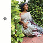 The Sorbet Saree Edit ~ Iced Silver